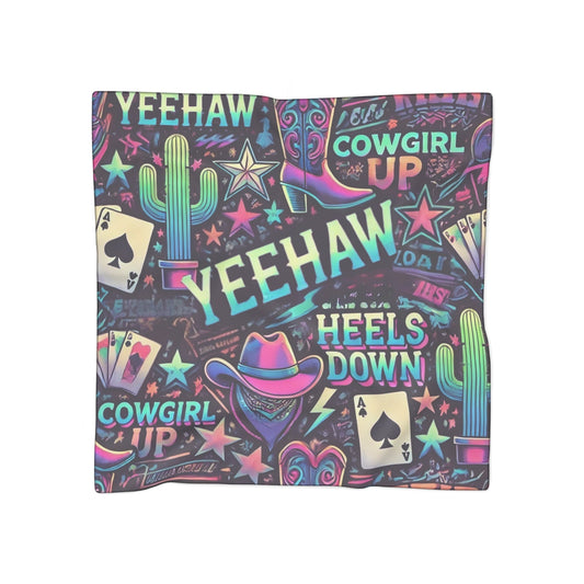 Yeehaw Wild Rag by bar3H Equine – Custom Western Tack Australia