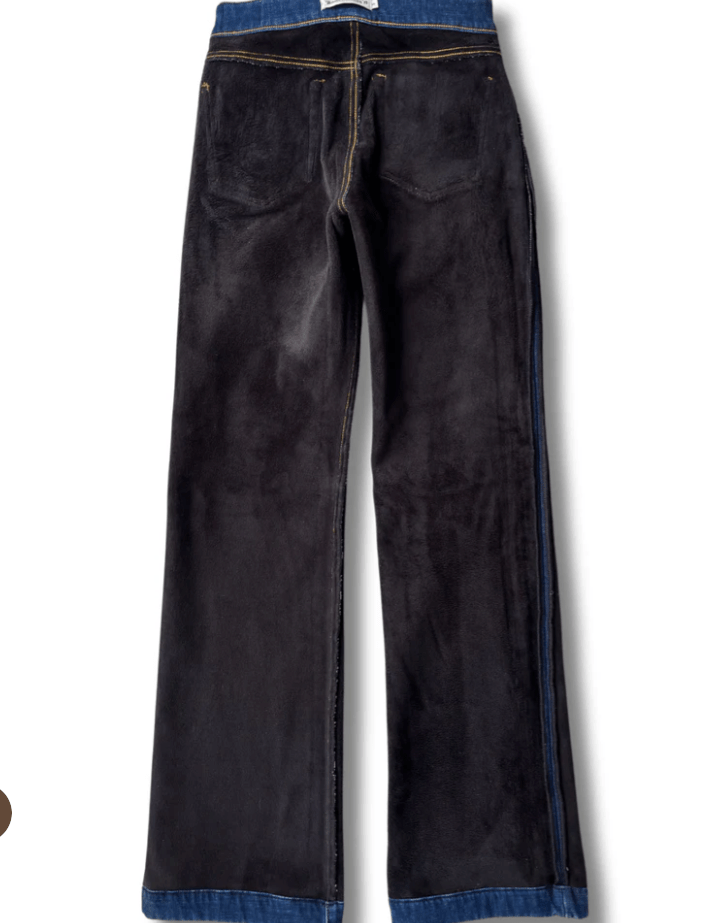 Fleece-Lined Jeans Warm Trouser Fit Western Denim - Ranch Dressin Fleece-Lined Jeans Warm Trouser Fit Western Denim - Ranch Dressin