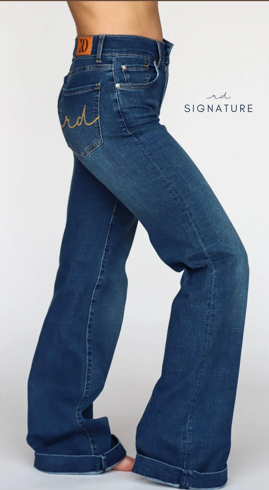Mid Wash Signature Trouser Jeans by bar3H Equine – Custom Western Tack Australia