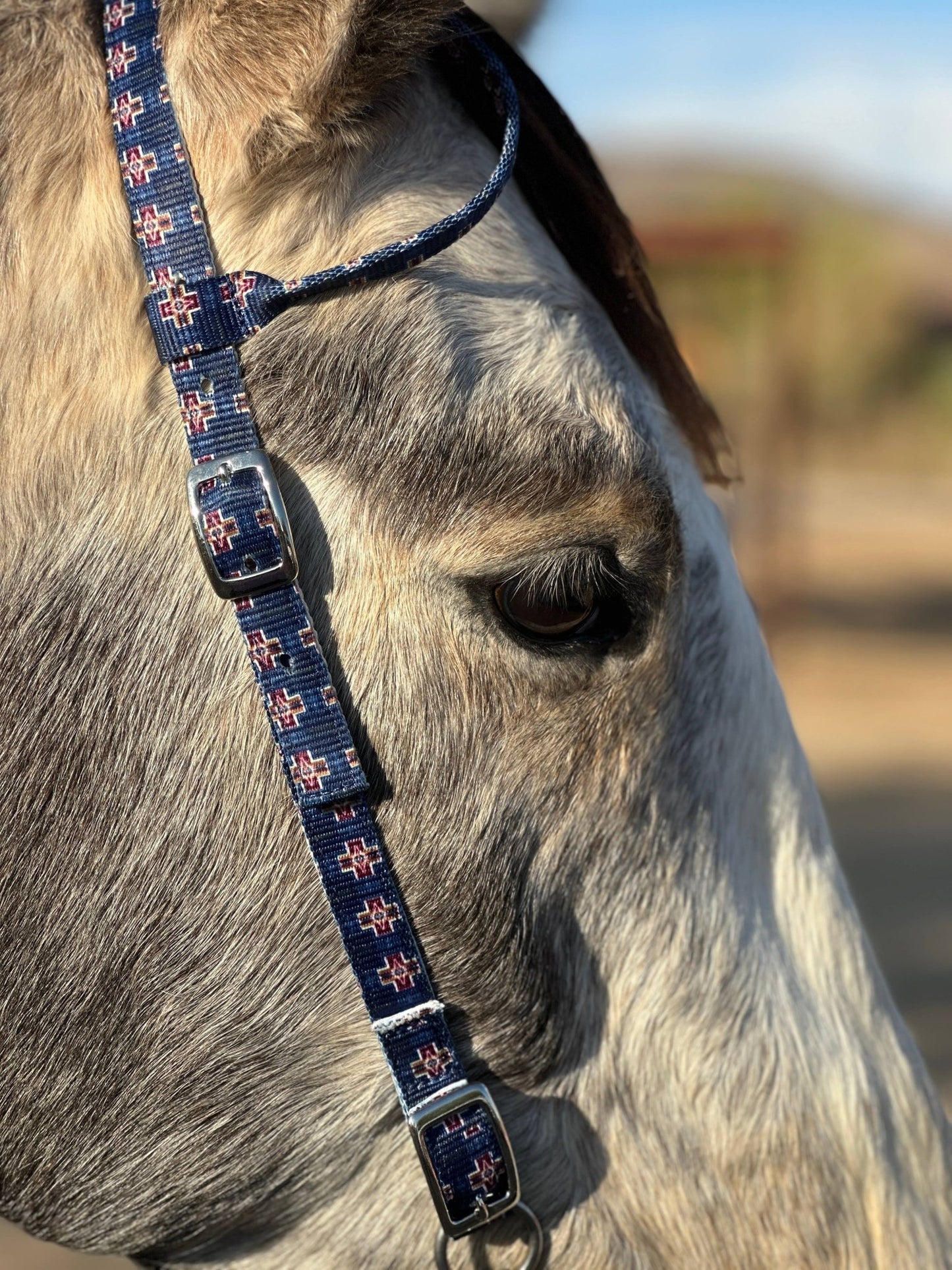 Nylon One Ear Headstall by bar3H Equine – Custom Western Tack Australia