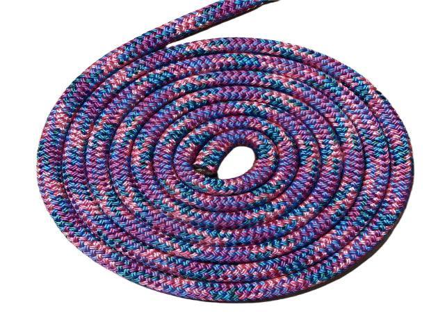 Unicorn 14mm rope colour example for western split reins – Bar3H Equine
