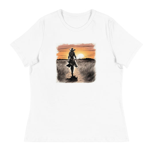 Desert Sunset Women's Relaxed T-Shirt